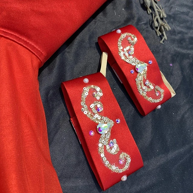Rotes kurzes Ballettkleid &bdquo;The Talisman&ldquo; | R0697